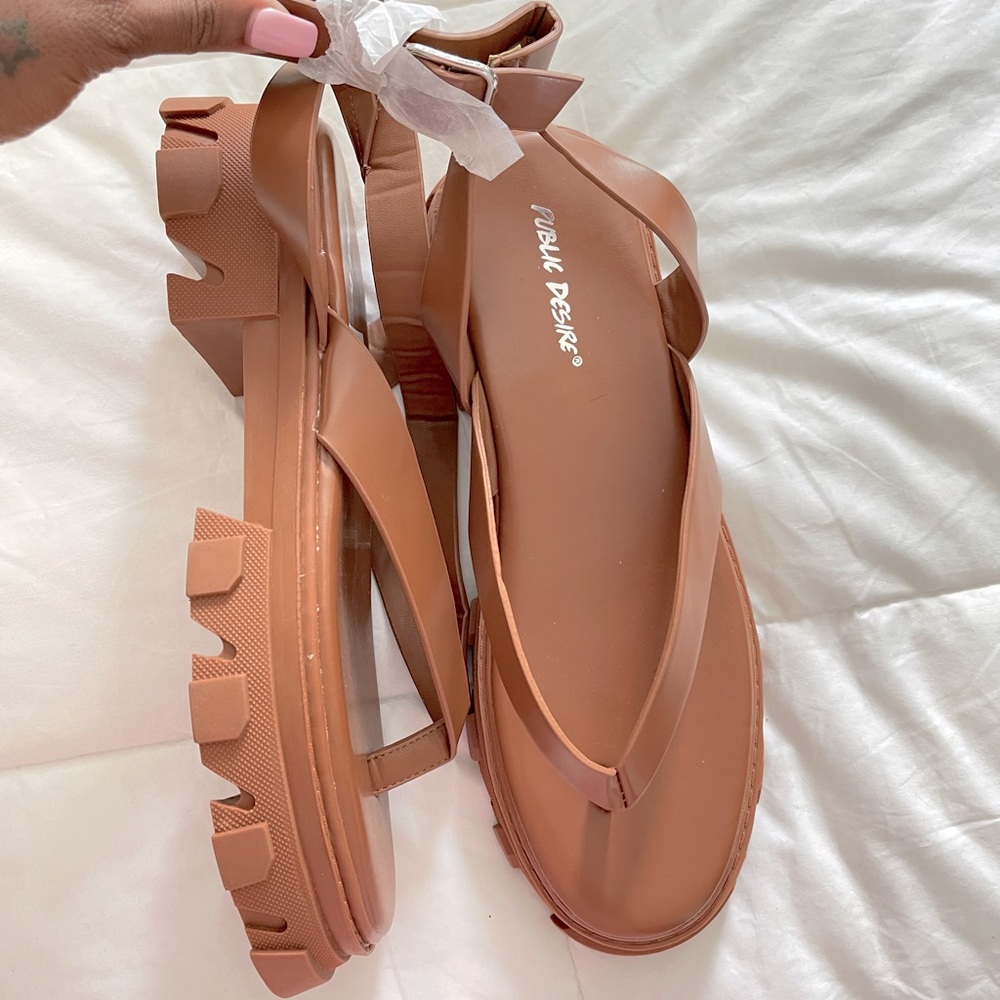 Public desire sandals